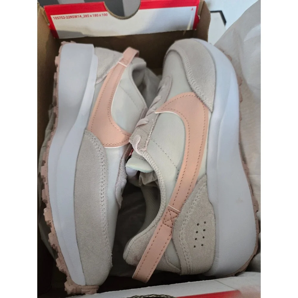Nike Waffle Debut Womens Light Soft Pink Arctic Orange DH9523-602 Size 7 NEW
